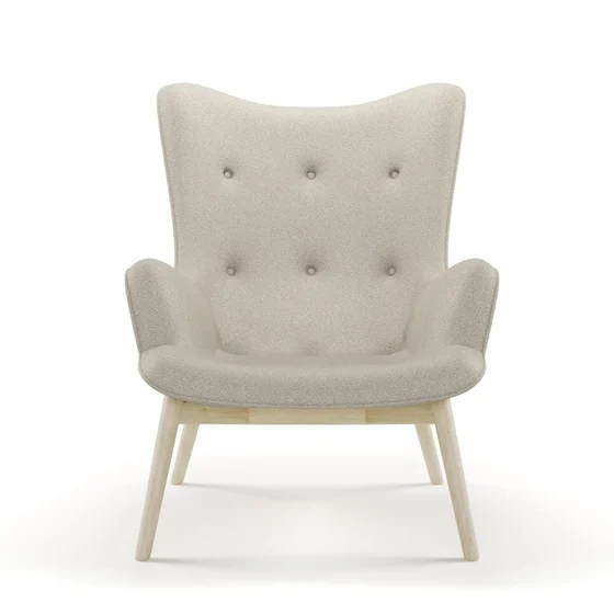 Photo of the fabric Waiheke Driftwood swatch by James Dunlop. Use for Upholstery, Accessory. Style of Plain, Texture