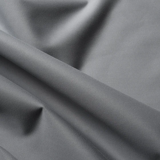 Photo of the fabric Aspro Blackout Slate swatch by Zepel. Use for Curtain Lining. Style of Plain