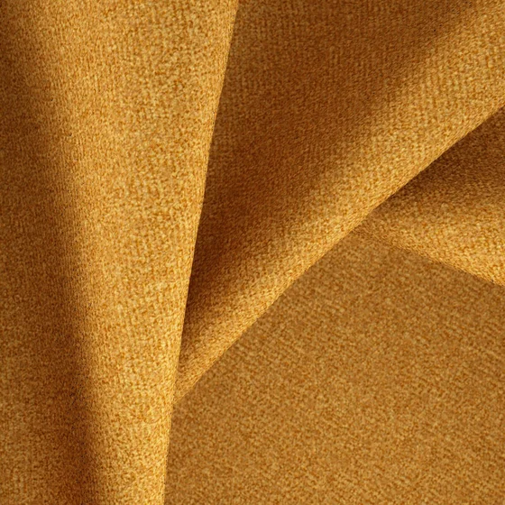 Photo of the fabric Utopia Amber swatch by Zepel. Use for Upholstery, Accessory, Top of Bed. Style of Plain, Texture