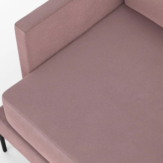 Photo of the fabric Velvelux Parma swatch by Mokum FibreGuard. Use for Curtains, Upholstery, Accessory, Top of Bed. Style of Plain, Velvet