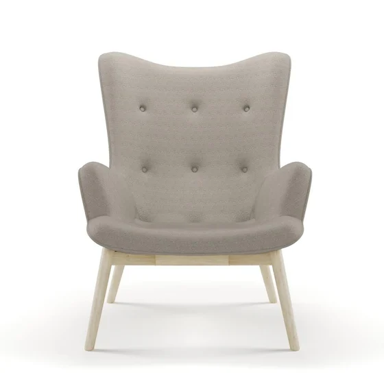 Photo of the fabric Leverett Hamilton swatch by James Dunlop. Use for Upholstery, Accessory. Style of Chenille, Geometric