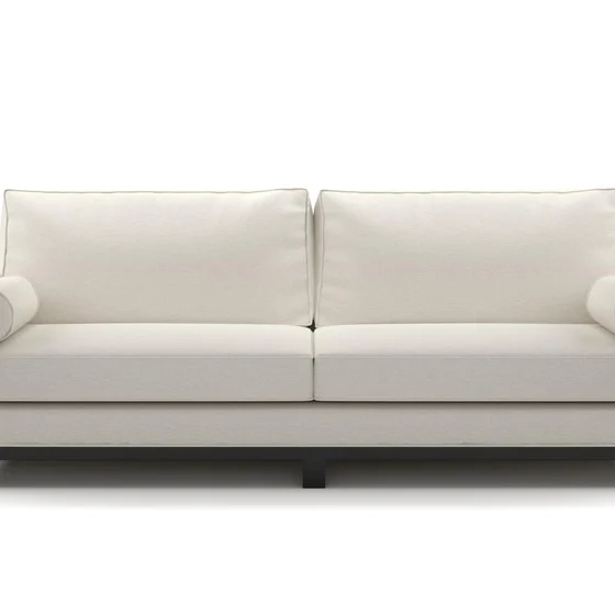 Photo of the fabric Newport Oatmeal swatch by James Dunlop. Use for Upholstery, Accessory. Style of Plain