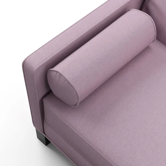 Photo of the fabric Braveheart Hyacinth swatch by James Dunlop FibreGuard. Use for Upholstery, Accessory, Top of Bed. Style of Plain, Taffeta