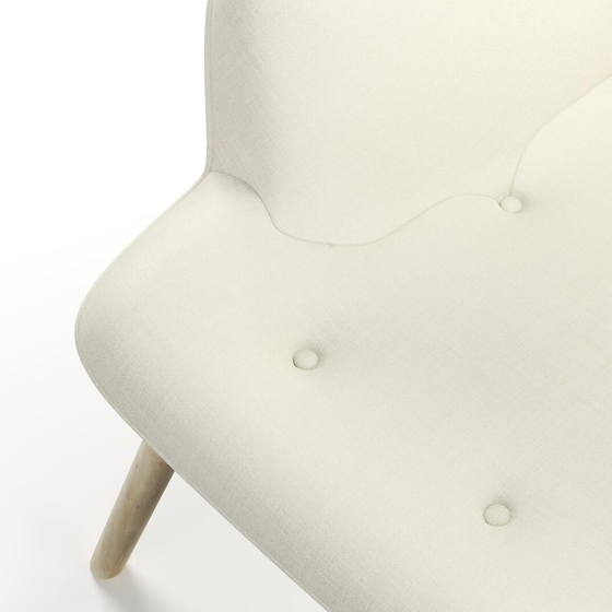 Photo of the fabric Keystone Ecru swatch by James Dunlop FibreGuard. Use for Curtains, Upholstery, Accessory, Top of Bed. Style of Plain, Texture