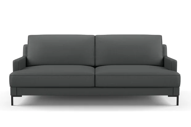 Photo of the fabric Eternal Smoke swatch by Mokum. Use for Curtains, Upholstery, Accessory. Style of Plain, Texture