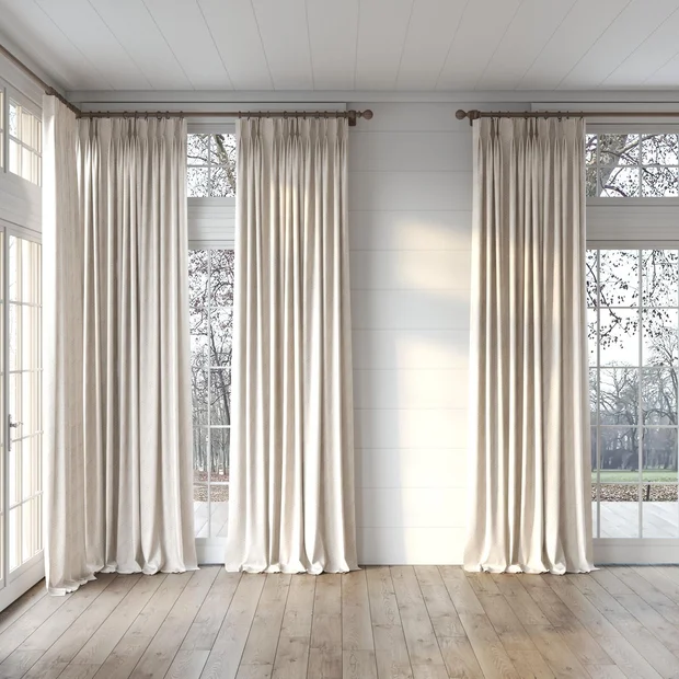 Photo of the fabric Cestino Twine swatch by Mokum. Use for Curtains. Style of Plain, Texture