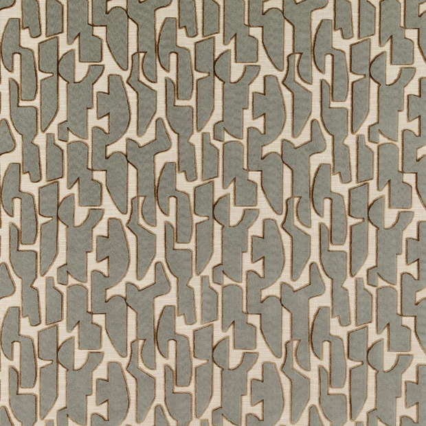 Photo of the fabric Serac V3622 03 swatch by Villa Nova. Use for Upholstery, Accessory. Style of Geometric, Jacquard