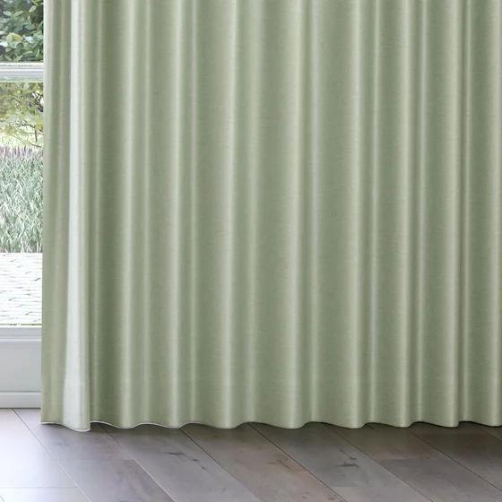 Photo of the fabric Provence Thyme swatch by James Dunlop Essentials. Use for Curtains, Upholstery, Accessory, Top of Bed. Style of Plain, Texture