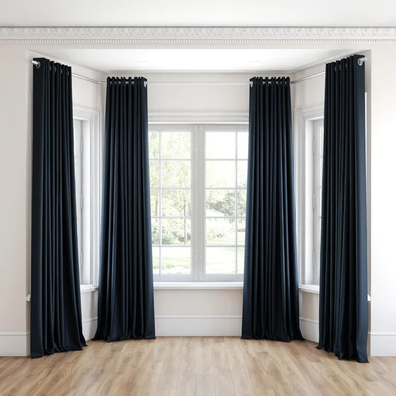 Photo of the fabric Urban Ink swatch by James Dunlop. Use for Curtains, Upholstery, Accessory. Style of Plain, Texture