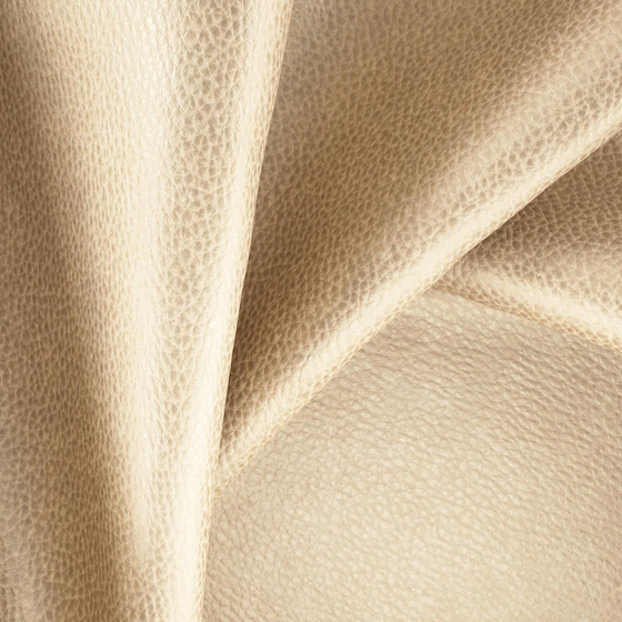 Photo of the fabric Dallas Macaroon swatch by Zepel. Use for Upholstery. Style of Leather And Vinyl, Plain