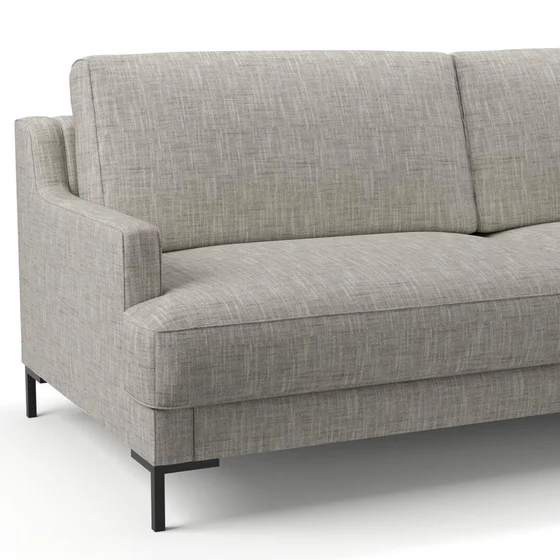 Photo of the fabric Ficus Zinc swatch by Mokum. Use for Upholstery, Accessory. Style of Plain, Texture