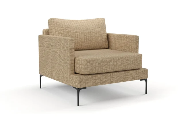 Photo of the fabric Raku Clay swatch by Mokum. Use for Upholstery, Accessory. Style of Plain, Texture