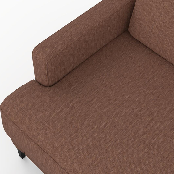 Photo of the fabric Pandanus Musk swatch by Mokum. Use for Upholstery. Style of Plain, Taffeta