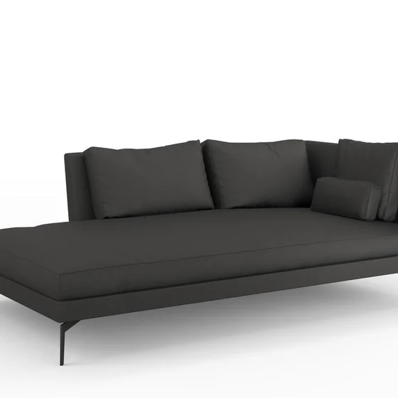 Photo of the fabric Allium Charcoal swatch by Mokum. Use for Upholstery, Accessory. Style of Plain, Texture