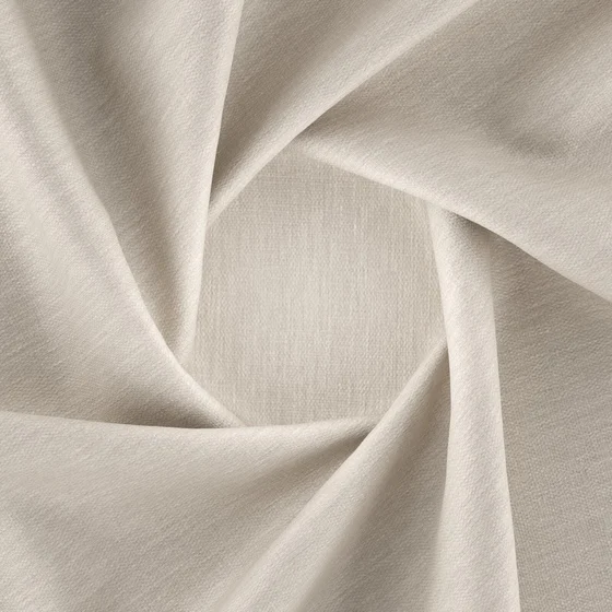 Photo of the fabric Cordoba Sepia swatch by Zepel FibreGuard. Use for Curtains, Upholstery, Accessory, Top of Bed. Style of Plain, Texture