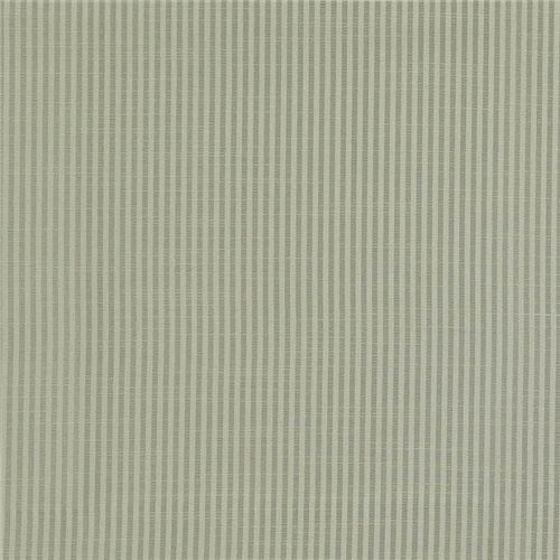 Photo of the fabric Pact Thyme swatch by Zepel. Use for Curtains, Accessory, Top of Bed. Style of Jacquard, Stripe