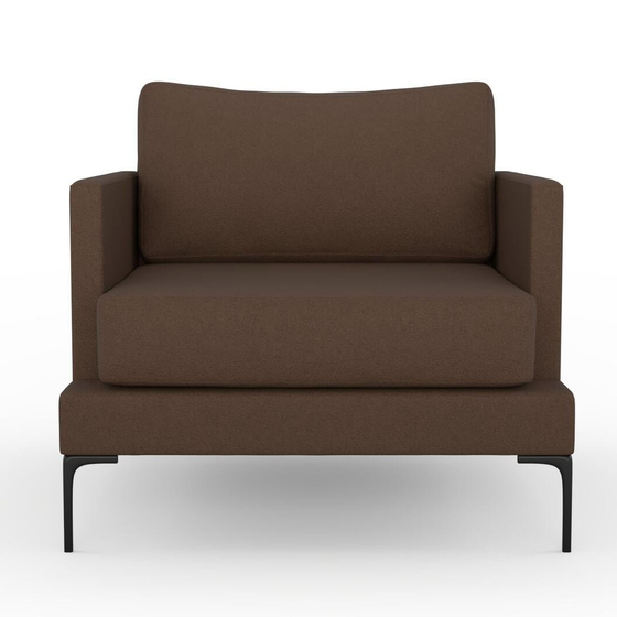 Photo of the fabric Epitome Bronze swatch by Mokum. Use for Upholstery, Accessory. Style of Plain, Taffeta