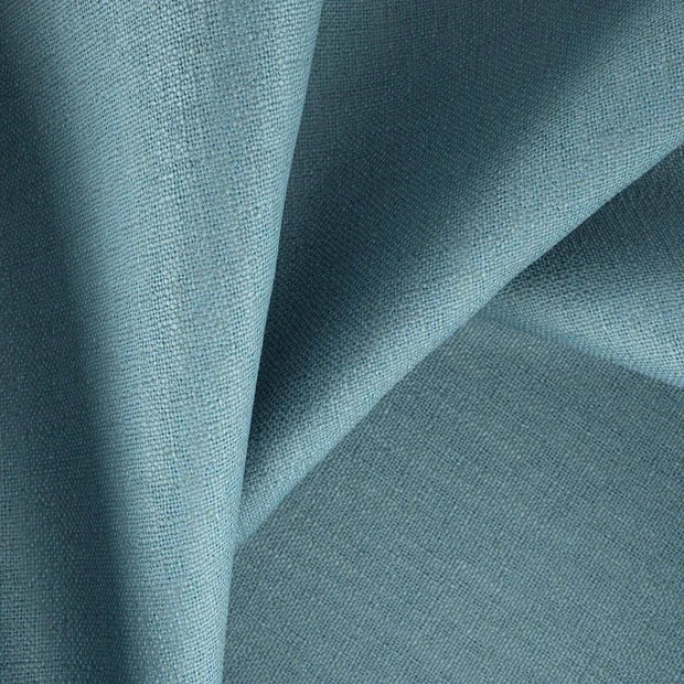 Photo of the fabric Atlas Pacific swatch by Zepel. Use for Curtains, Upholstery, Accessory, Top of Bed. Style of Plain, Texture