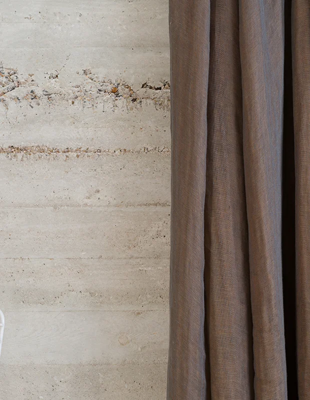 Photo of the fabric Helki YP16007/A in situ by Designs Of The Time. Use for Sheer Curtains. Style of Plain, Sheer