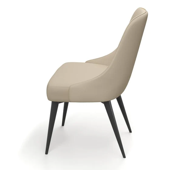 Photo of the fabric Supervio Taupe swatch by James Dunlop FibreGuard. Use for Upholstery, Accessory, Top of Bed. Style of Plain, Velvet