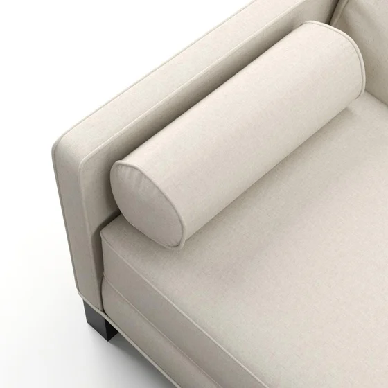 Photo of the fabric Heron Sand swatch by James Dunlop. Use for Curtains, Upholstery, Accessory. Style of Plain, Texture