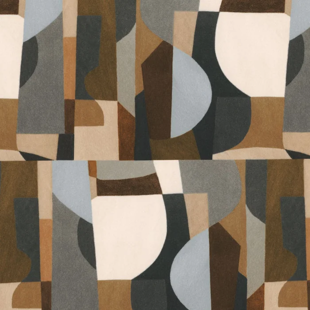 Photo of the fabric Avant Premiere 3269 3269 0404 swatch by Casamance. . Style of Abstract, Velvet