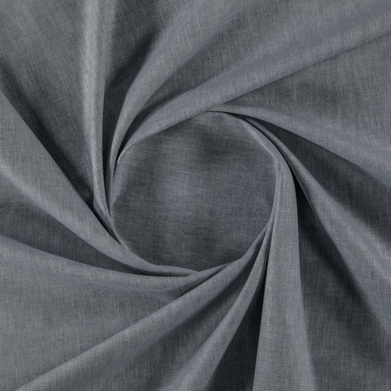 Photo of the fabric Navarra Horizon swatch by Zepel. Use for Curtains, Upholstery, Accessory, Top of Bed. Style of Plain, Taffeta