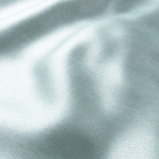 Photo of the fabric Dallas Mermaid swatch by Zepel. Use for Upholstery. Style of Leather And Vinyl, Plain