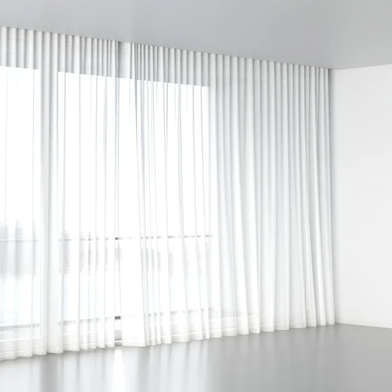 Photo of the fabric Laconia Air Swan swatch by James Dunlop. Use for Sheer Curtains. Style of Plain, Sheer