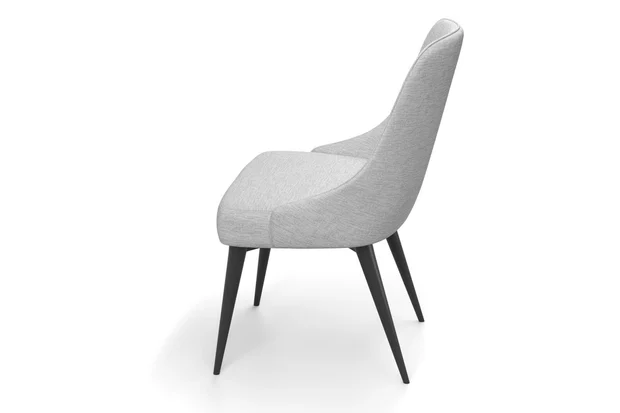 Photo of the fabric Newport Silver swatch by James Dunlop. Use for Upholstery, Accessory. Style of Plain