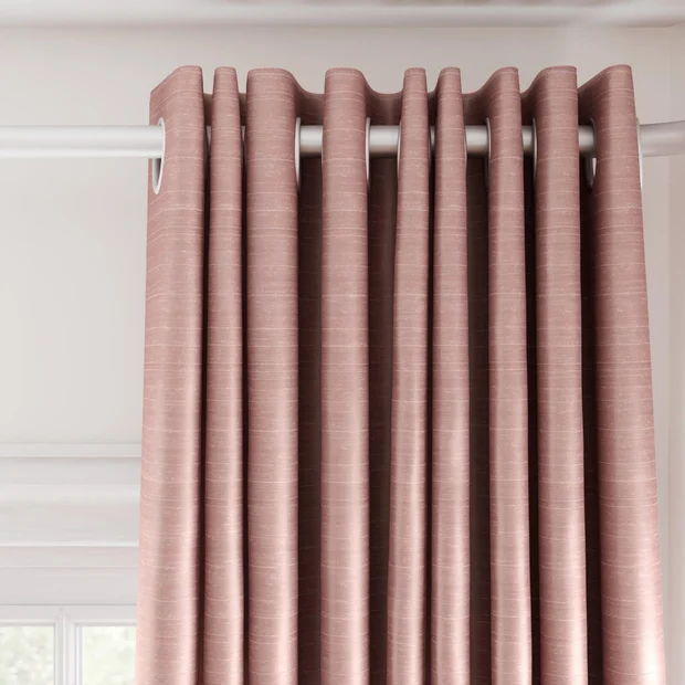 Photo of the fabric Luxe Blossom swatch by James Dunlop Essentials. Use for Curtains, Accessory, Top of Bed. Style of Plain, Texture