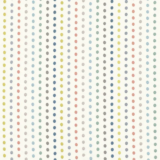 Photo of the fabric Dotty V3319 03 swatch by Villa Nova. Use for Curtains. Style of Childrens, Embroidery