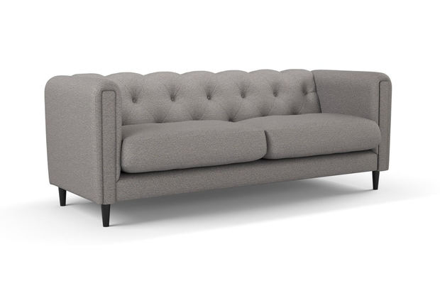 Photo of the fabric Omni Cloud swatch by James Dunlop FibreGuard. Use for Upholstery, Accessory, Top of Bed. Style of Plain, Texture