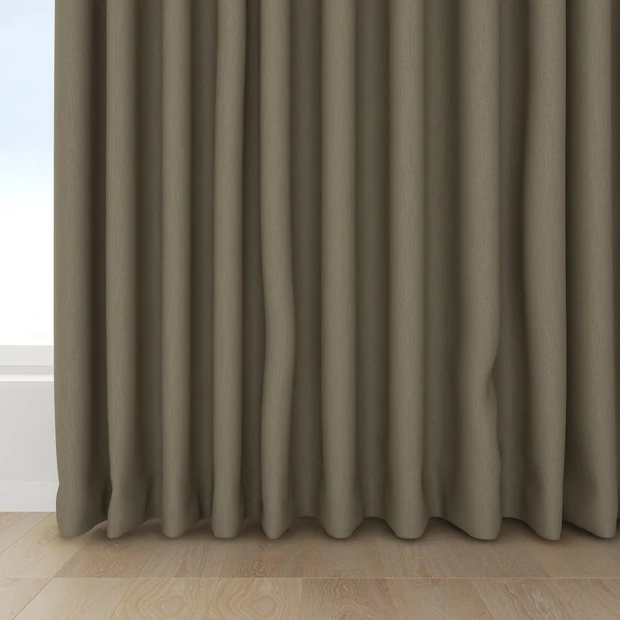 Photo of the fabric Infinite Twine swatch by Mokum. Use for Curtains, Upholstery, Accessory, Top of Bed. Style of Plain, Texture