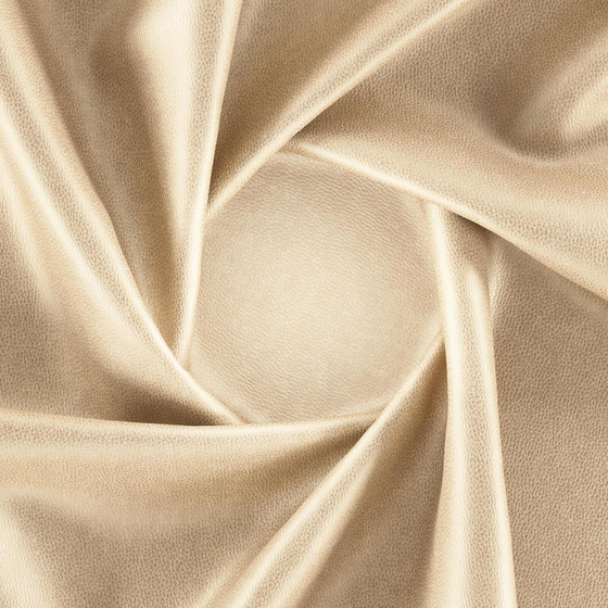 Photo of the fabric Dallas Macaroon swatch by Zepel. Use for Upholstery. Style of Leather And Vinyl, Plain