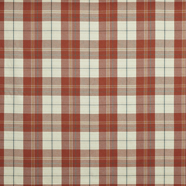 Photo of the fabric Cyrus 4264 641 swatch by Prestigious. Use for Curtains, Upholstery, Accessory. Style of Checks, Jacquard