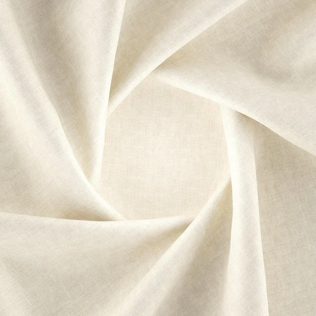 Photo of the fabric Goa Egret swatch by Zepel. Use for Curtains. Style of Plain, Taffeta