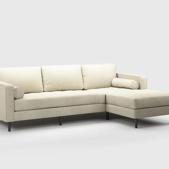 Photo of the fabric Matheson Angora swatch by James Dunlop Essentials. Use for Curtains, Upholstery, Accessory, Top of Bed. Style of Plain, Texture