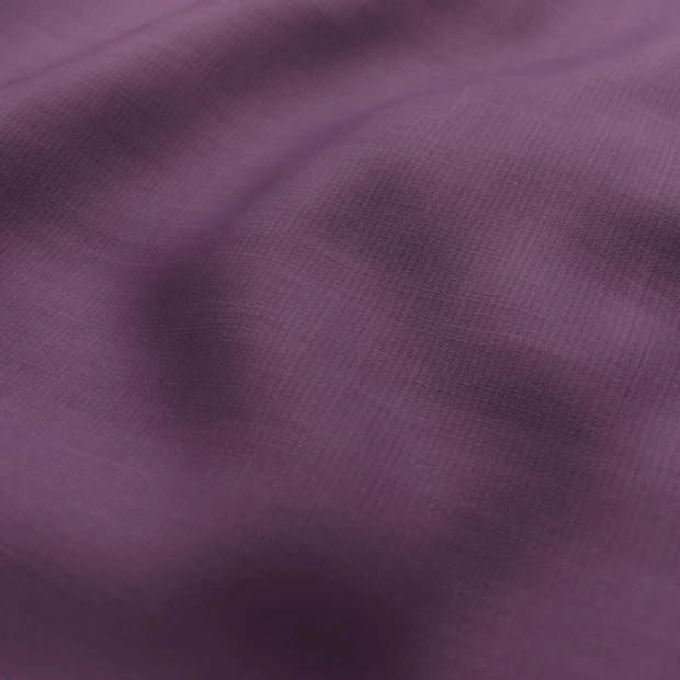 Photo of the fabric Lexicon Amethyst swatch by FR-One. Use for Curtains, Top of Bed. Style of Plain, Taffeta