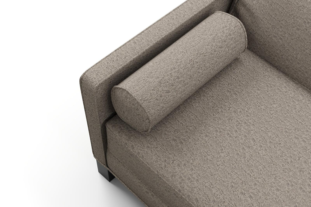 Photo of the fabric Omni Plaza swatch by James Dunlop FibreGuard. Use for Upholstery, Accessory, Top of Bed. Style of Plain, Texture