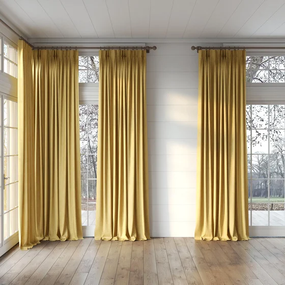 Photo of the fabric Trezor Honey swatch by James Dunlop FibreGuard. Use for Curtains, Upholstery, Accessory. Style of Chenille, Plain