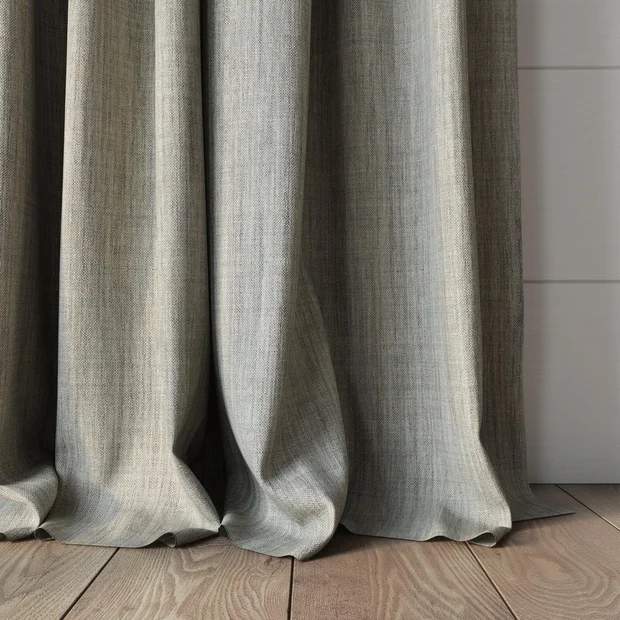 Photo of the fabric Chatham Wind swatch by James Dunlop Essentials. Use for Curtains. Style of Plain, Texture