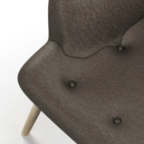 Photo of the fabric Poker Mink swatch by James Dunlop FibreGuard. Use for Upholstery, Accessory, Top of Bed. Style of Chenille, Plain