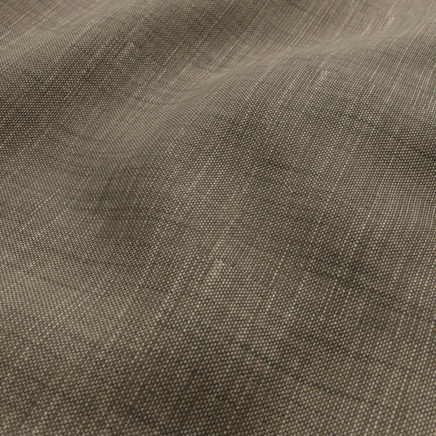 Photo of the fabric Ficus Taupe swatch by Mokum. Use for Upholstery, Accessory. Style of Plain, Texture