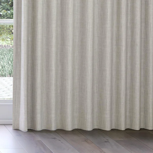 Photo of the fabric Chatham Wind swatch by James Dunlop Essentials. Use for Curtains. Style of Plain, Texture
