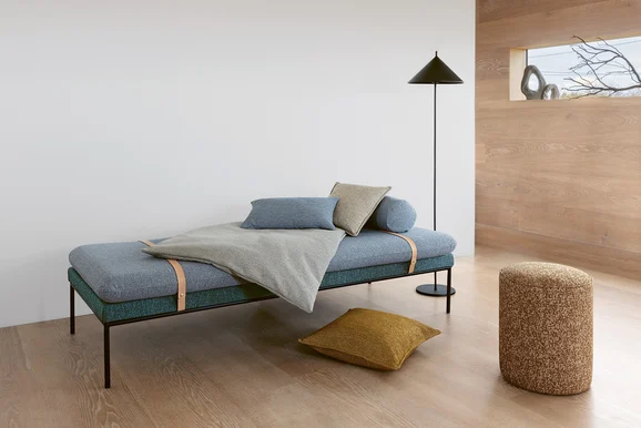 Photo of the fabric Magma K5262 14 in situ by Kirkby Design. Use for Upholstery, Accessory. Style of Plain, Texture