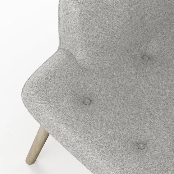 Photo of the fabric Ambiant Mouse swatch by James Dunlop FibreGuard. Use for Upholstery, Accessory, Top of Bed. Style of Plain, Texture