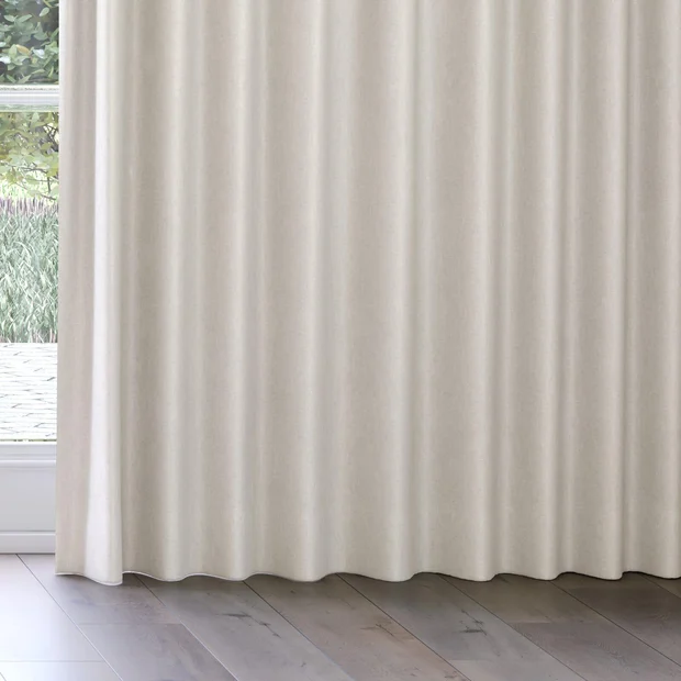 Photo of the fabric Glamour Sesame swatch by James Dunlop. Use for Curtains, Accessory. Style of Plain, Taffeta