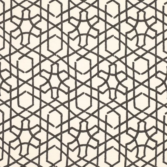 Photo of the fabric Phibblestown Z471 03 swatch by Zinc. Use for Curtains, Accessory. Style of Geometric, Print