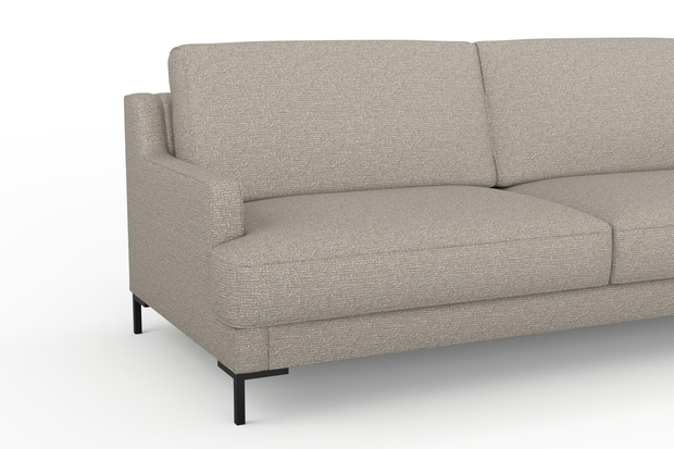 Photo of the fabric Grain Stucco swatch by Mokum. Use for Upholstery, Accessory, Top of Bed. Style of Plain, Texture